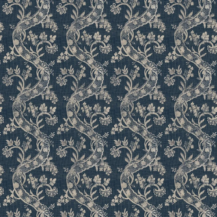 Ralph Lauren Tournament Stripe Blue Fabric FRL5273-02