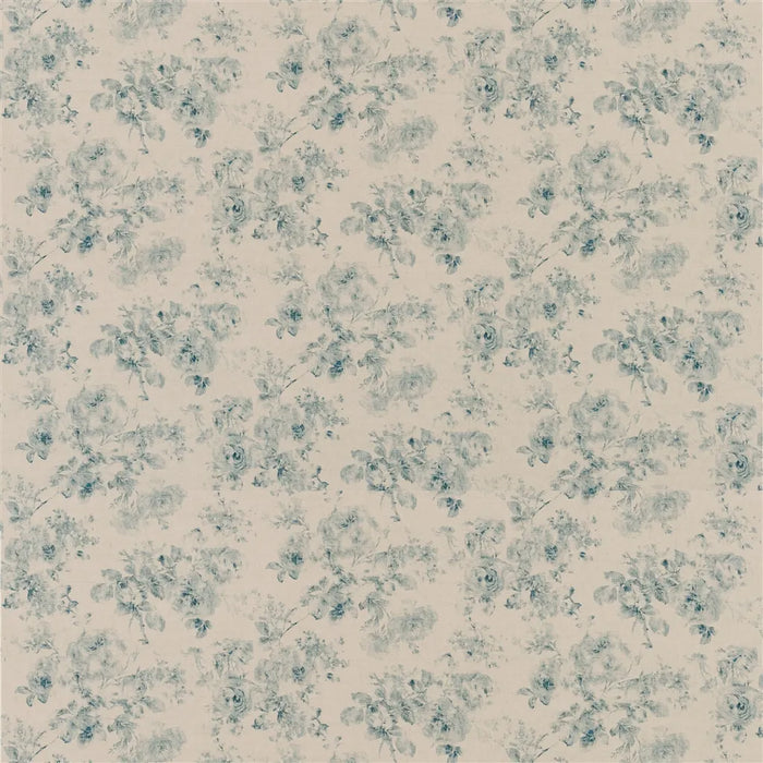 Ralph Lauren Leonor Weathered Floral Vintage Blue Fabric FRL5320-02