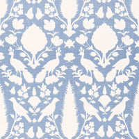 Schumacher Chenonceau Sky Fabric 173567