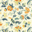 Schumacher Alana Floral Vine Apricot Fabric Sample 173692