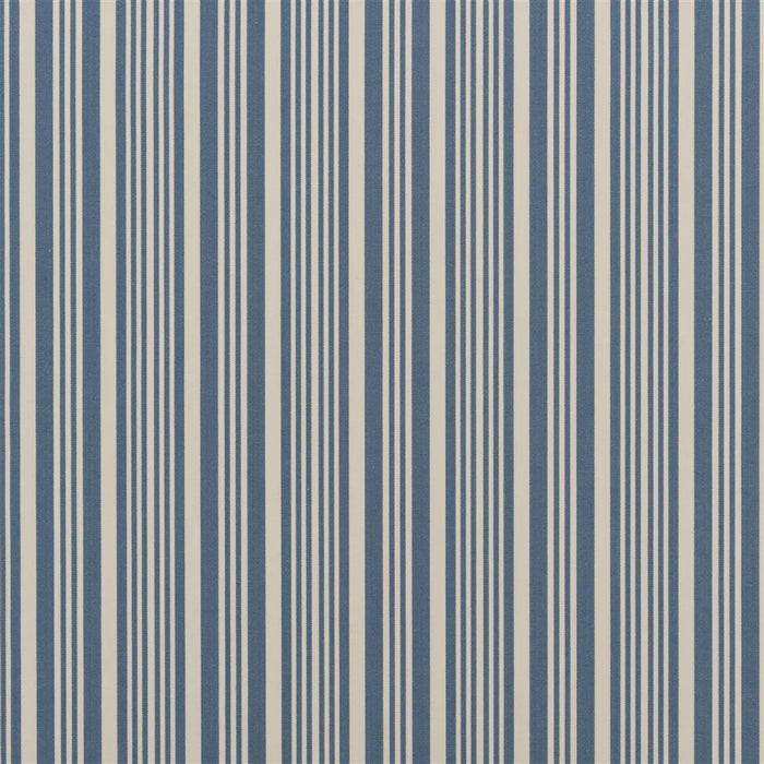Ralph Lauren Alain Stripe Vintage Blue Fabric FRL5314-01