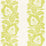 Schumacher Margate Damask Print Apple Fabric 173851