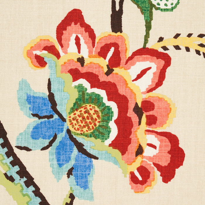 Schumacher Khantau Tree Cream Fabric 173910