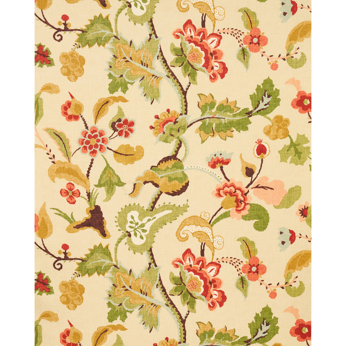 Schumacher Khantau Tree Honey Fabric 173911