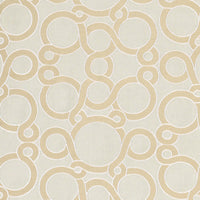 Schumacher Conundrum Ice Milk Fabric 174170
