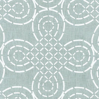 Schumacher Trellis Knot Cirrus Fabric 174220