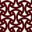 Schumacher Santorini Print Indoor/Outdoor Java Fabric Sample 174303