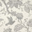 Schumacher Bali Vine Charcoal Fabric 174371
