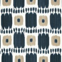 Schumacher Kandira Indigo Fabric 174402