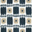 Schumacher Kandira Indigo Fabric 174402