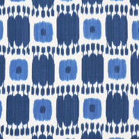Schumacher Kandira Blues Fabric 174403