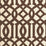Schumacher Imperial Trellis II Java / Cream Fabric 174413