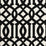 Schumacher Imperial Trellis II Jet Fabric 174414