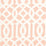 Schumacher Imperial Trellis II Blush Fabric 174416