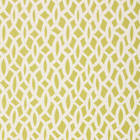 Schumacher Chain Link Chartreuse Fabric 174491