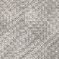Schumacher Greek Key Smoke Fabric 174501