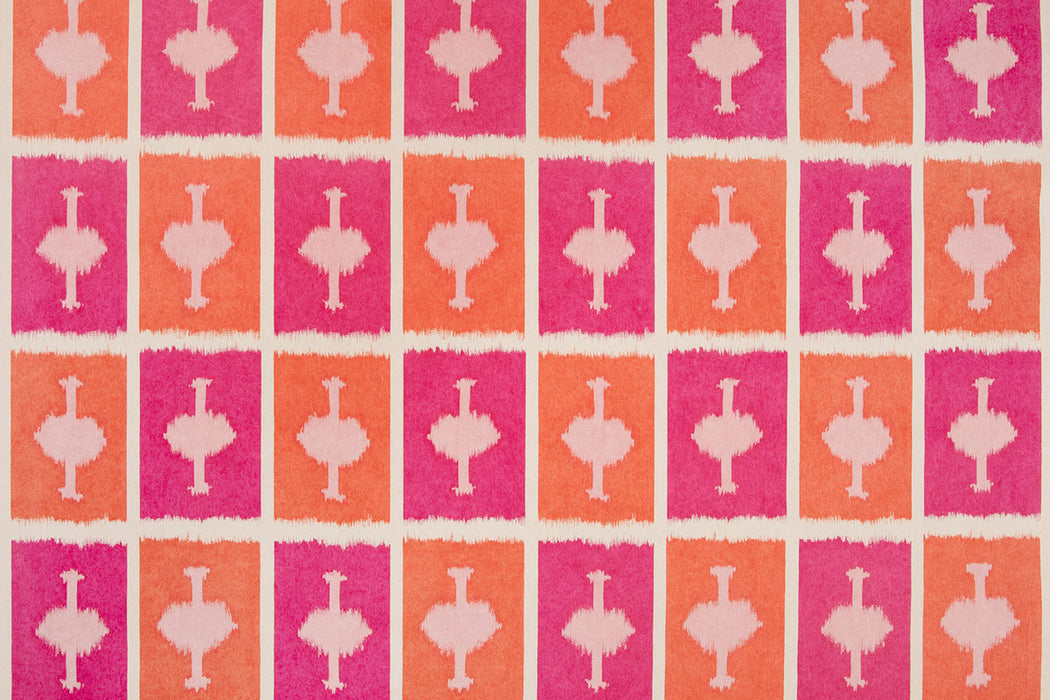 Christopher Farr Ozone Fuchsia Wallpaper Sample