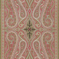 Schumacher Pasha Paisley Pomegranate Fabric 174801