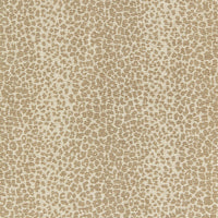 Schumacher Leopard Linen Print Sesame Fabric 174842