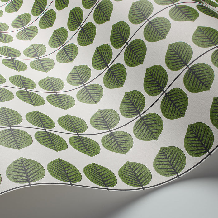 Schumacher Bersa Leaf Wallpaper 1750