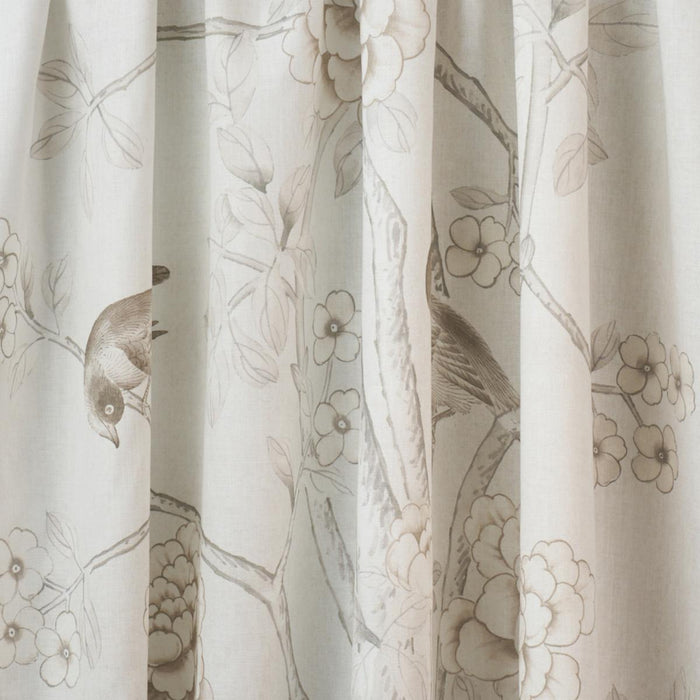 Schumacher Chinois Palais Neutral Fabric Sample 175048