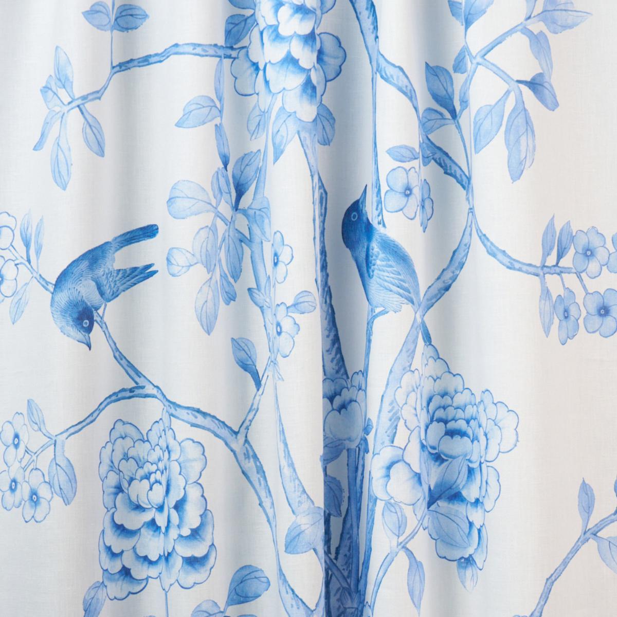 Schumacher Chinois Palais Porcelain Fabric 175049