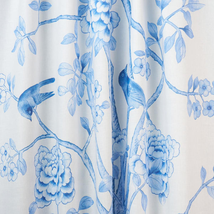 Schumacher Chinois Palais Porcelain Fabric 175049