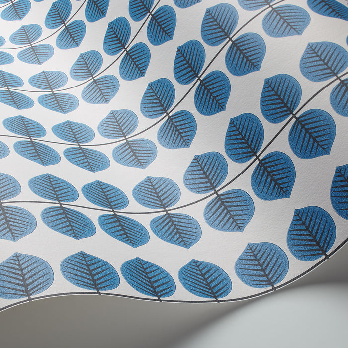 Schumacher Bersa Blue Wallpaper 1752