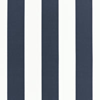 Schumacher Geyer Stripe Navy Fabric 175245