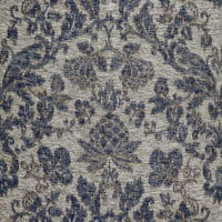 Schumacher Shalimar Sheer Indigo Fabric 175410