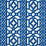 Schumacher Zanzibar Trellis Navy Fabric 175749