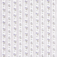 Schumacher Cabanon Stripe Violet Fabric 175964