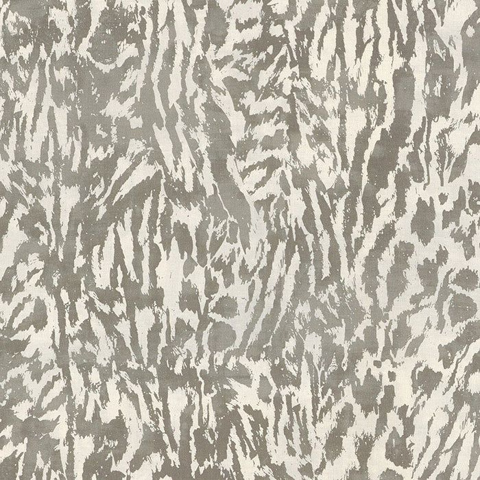 Schumacher Feline Stone Fabric Sample 175990