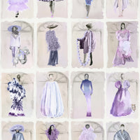 Cole & Son Couture Carousel W Lavender P Wallpaper 175/2011M.CS.0