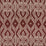 Schumacher Asaka Ikat Raisin Fabric Sample 176092