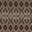 Schumacher Asaka Ikat Espresso Fabric Sample 176093
