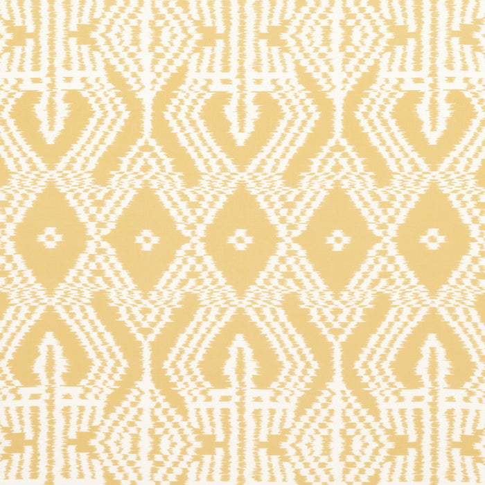 Schumacher Asaka Ikat Buttercup Fabric 176098