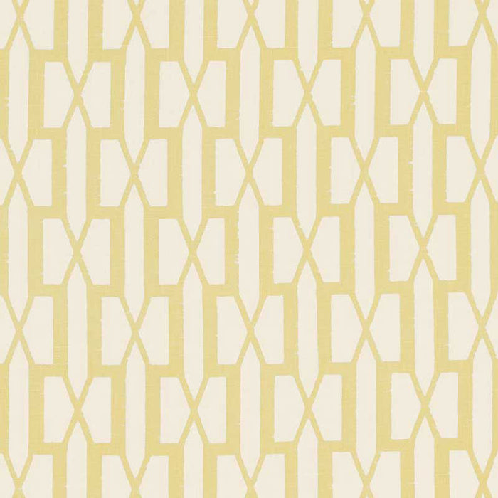 Schumacher Belvedere Straw Fabric Sample 176112