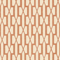 Schumacher Belvedere Burnt Orange Fabric 176116