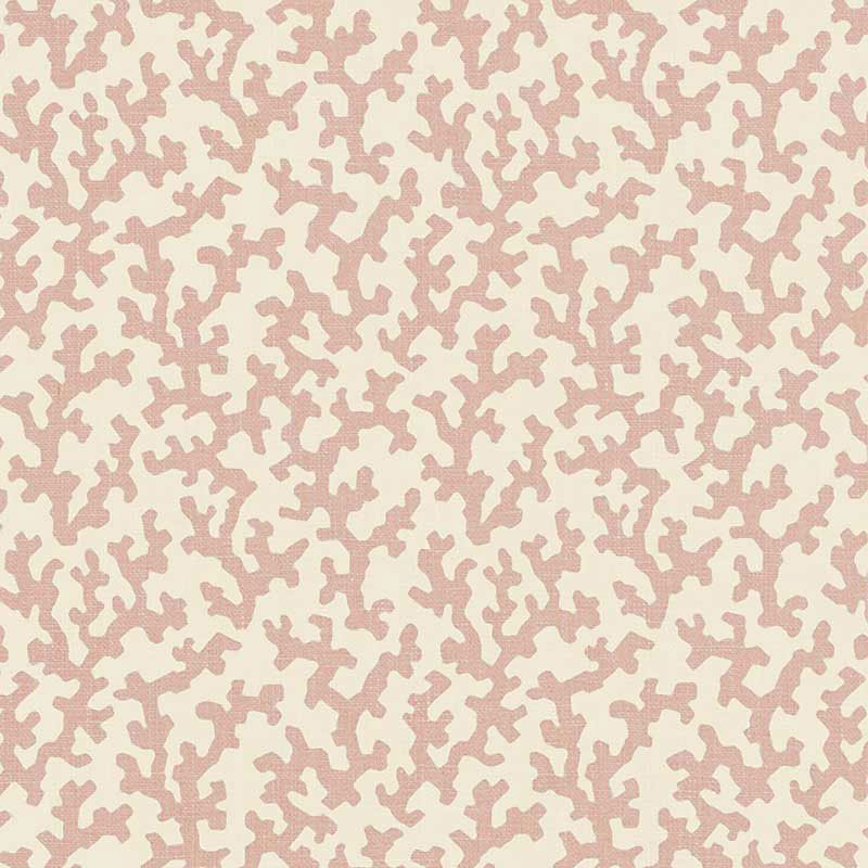 Schumacher Folly Temple Pink Fabric Sample 176121