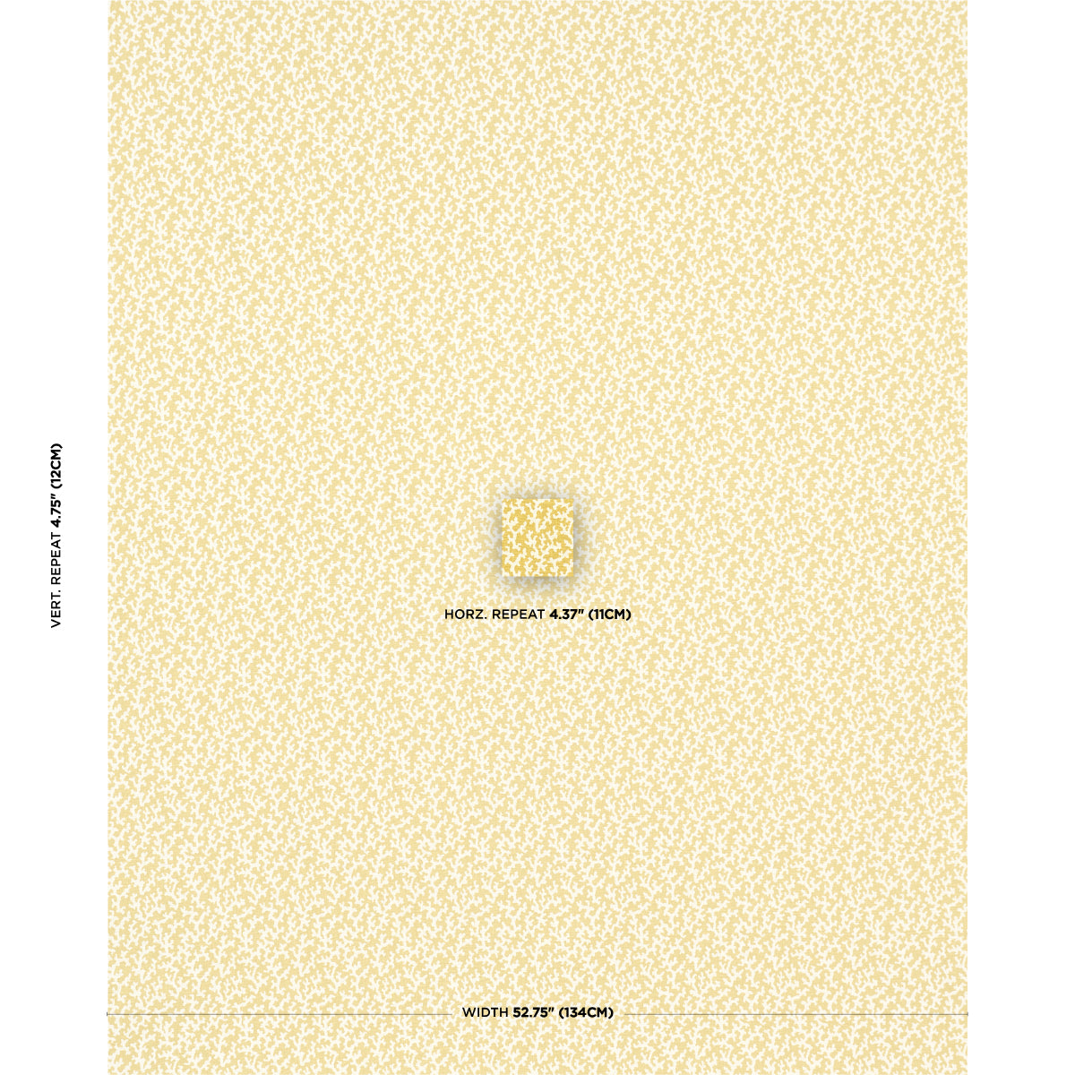 Schumacher Folly Mimosa Fabric Sample 176128