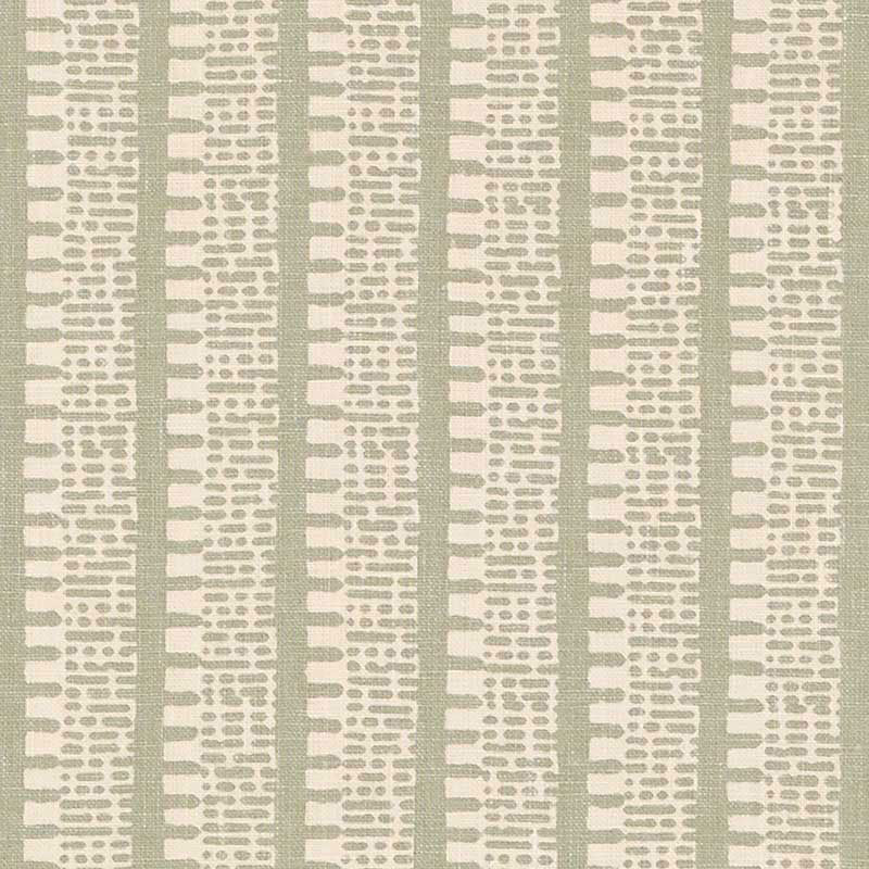Schumacher Kiosk Sage Fabric Sample 176133