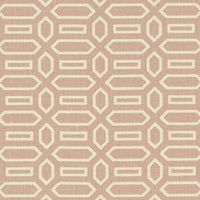 Schumacher Pavilion Temple Pink Fabric 176141