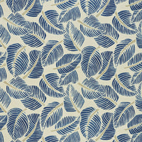 Schumacher Costa Rica Indigo Fabric 176191