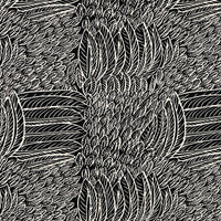 Schumacher Featherfest Black Fabric 176234