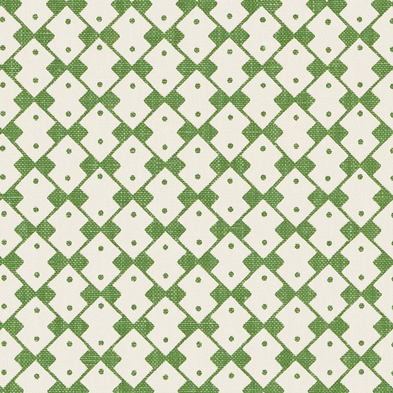 Schumacher Domino Chelsea Green Fabric Sample 176293