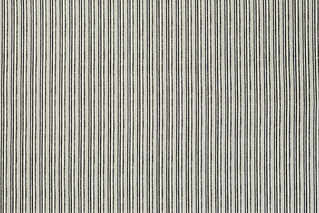 Christopher Farr Peace and Love Charcoal Fabric