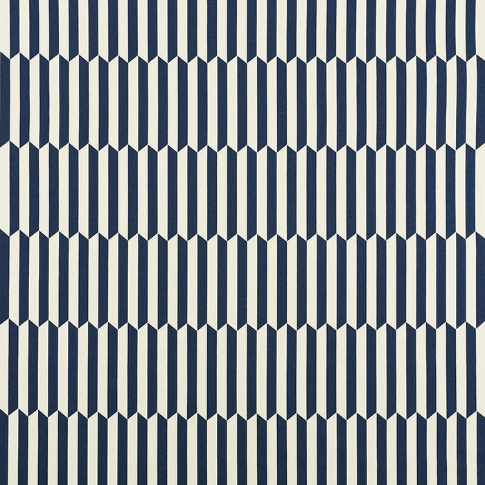Schumacher Maxwell Navy Fabric Sample 176404