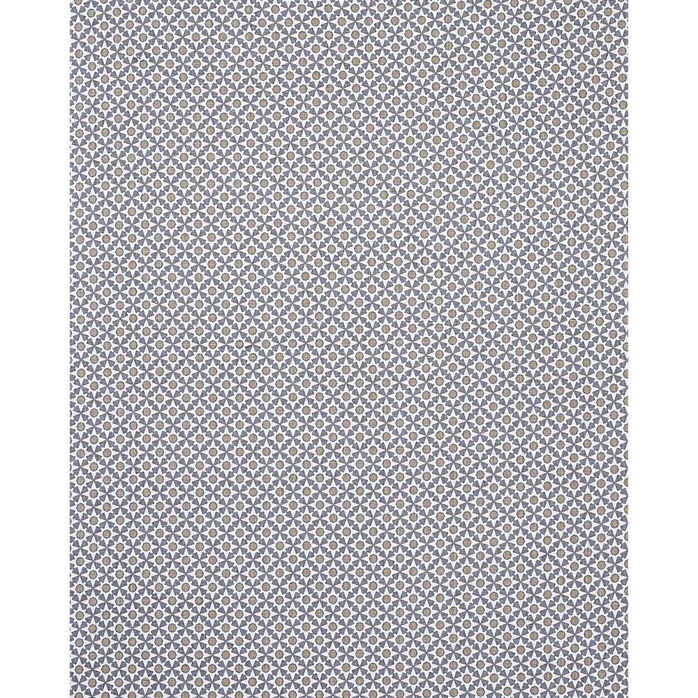 Schumacher Serendipity Smoke & Taupe Fabric Sample 176425