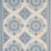Schumacher Montecito Medallion China Blue Fabric 176484